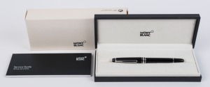 MONT BLANC ballpoint pen in original box with service guide