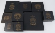 VERSACE "LES TRESORS DE LA MER" Rosenthal porcelain dinner place setting for one (10 pieces), in original boxes. - 2