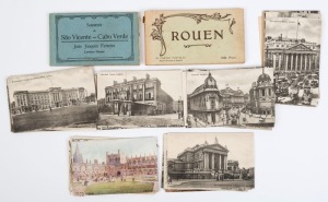 BRITISH POSTCARDS: collection of mainly real photograph cards with scenes of London, Weymouth, Cheapside and others, (56 items)