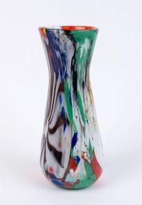 DINO MARTENS design Oriente glass vase, late 20th century, originally designed in the 1950s for Aureliano Toso, 31cm high