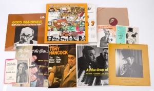 ENGLISH COMEDIANS: 'The Goon Show Classics' 7 LP boxed set of BBC Recordings; 'Best of the Goon Shows No.2' LP (mono); 'The Best of Tony Hancock' LP; 'At the Drop of a Hat' Flanders and Swann 1959 LP (stereo); 'Laughter Unlimited Volume Two' LP; 'God's Br