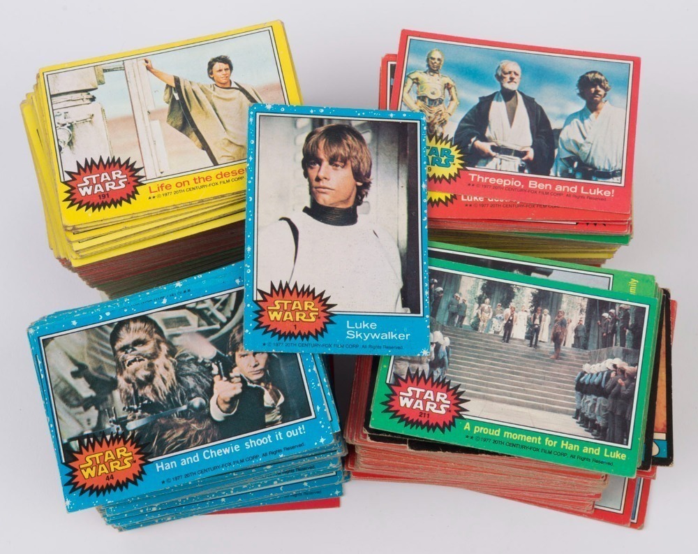 Topps Star Wars 1977 Series 1 #1 factory Luke Skywalker