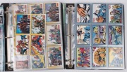 2006 'COMPLETE AVENGERS' & 2008 'FANTASTIC FOUR': trading cards albums complete with trading cards housed in protective plastic sleeves, the former containing 115 trading cards including the Roy Thomas autographed card, plus a postcard-sized promotional c - 2