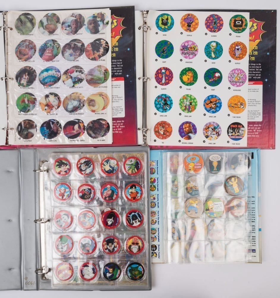 スペースジャム TAZOS コレクターズアルバム&メガタゾ　希少エラー品セット スペースジャム TAZOS コレクターズアルバム&メガタゾ 希少エラー品セット