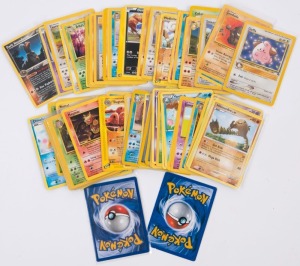 POKEMON CARDS - ENGLISH LANGUAGE: selection of cards with early/1st edition types including Black Star Promo 'Cleffa 31' & 'Smeargle 32' also 'Magmar 39/62', 'Kingler 38/62', 'Brock's Sandslash 23/132'. and many more, condition generally very fine/as issu