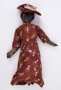 ANTIQUE NORTH AMERICAN SLAVE DOLLS: A group of four dolls - 3