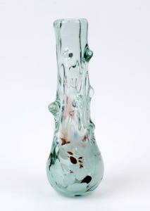 An art glass vase, late 20th century, signed "T. Shaw", 28cm high