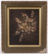 MAY CREETH (Australian, 1854 - 1947), Western Australian wildflowers, oil on canvas, circa 1900, signed lower right, 30 x 25cm. - 2