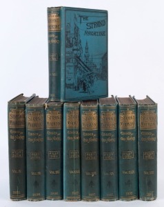THE STRAND MAGAZINE, half-yearly bound volumes for 1897 (July - Dec.) and 1898, 1901 and 1902. Includes early appearances of Sherlock Holmes. (7 volumes).