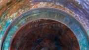 KOSTA&nbsp;BODA Swedish art glass bowl by KJELL ENGMAN, engraved signature to base, 12cm high, 22cm diameter - 2