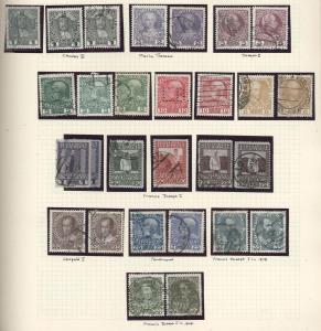 AUSTRIA: 1858-1982 collection with 1867-80 to 15kr, 1890-96 to 1kr, 1921 Flood Relief to 20k used, 1975-82 range of mostly MUH commemoratives; early issues in mixed condition, improves thereafter.