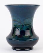 MOORCROFT "Moonlit Blue" English pottery vase, impressed "Moorcroft, Made In England", ​12cm high - 3