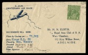 AUSTRALIA: Aerophilately & Flight Covers: 16 Dec.1936 (AAMC.664-696) Brisbane - Adelaide South Australian Centenary Air Race, the complete set of 33 covers individually prepared for each competitor in their respective aircraft including the Civil Aviation