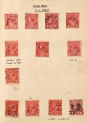 AUSTRALIA: General & Miscellaneous: ROOS & KGV HEADS COLLECTION: mostly used with small range of Roos to 2/- incl. 3rd Wmk 1/- blocks of 4 (3); bulk of value in KGV Heads to 4d with plenty of annotated varieties incl. Single Wmk 1d Reds noting "Run 'N'", - 4