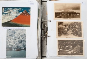 POSTCARDS - WORLD 'F' to 'V' Countries: 1900s-1980s collection in two volumes with an approximate 30/70 split between earlier and later (post 1960) cards, noting emissions from Fiji, Indonesia, Japan (plenty of older cards), Malaysia & Singapore, New Caledonia, Papua New Guinea, Tahiti, Thailand & Tonga amongst other countries; good variety, condition variable. (450 approx)