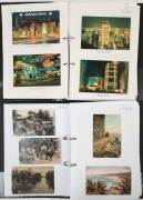 POSTCARDS - ASIA: 1900s-1980s collection in two volumes&nbsp;with an approximate 60/40 split between earlier and later (post 1960) cards with emissions from Borneo (1 only), Burma (2 cards), Ceylon with lot of native scenes and agricultural/rural views plus Gl