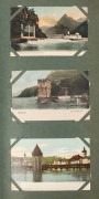 POSTCARDS - WORLD 1900s-1930s collection in photo album, with emissions from Canada, France, Germany, Great Britain, USA, plus Royalty and Ships/Navy thematic selection; quite a few animated scenes amongst the usual array of religious buildings, castles, - 5