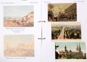 POSTCARDS - AUSTRALIAN STATES - SOUTH AUSTRALIA & QUEENSLAND: Single volume collection with South Australia cards (approx 140) with an approximate 60/40 split of earlier and later (post 1960) cards, with older cards including 'Coast & Jetty from North Edi - 2