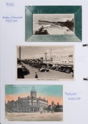 POSTCARDS - AUSTRALIAN STATES - NEW SOUTH WALES: Collection in two volumes with an approximate 60/40 split of earlier and later (post 1960) cards, some effort has been made to sort by town/region with large selection of Sydney cards including Birmingham S - 3