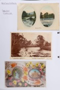 POSTCARDS - AUSTRALIAN STATES - NEW SOUTH WALES: Collection in two volumes with an approximate 60/40 split of earlier and later (post 1960) cards, some effort has been made to sort by town/region with large selection of Sydney cards including Birmingham S - 4