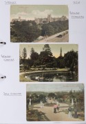 POSTCARDS - AUSTRALIAN STATES - NEW SOUTH WALES: Collection in two volumes with an approximate 60/40 split of earlier and later (post 1960) cards, some effort has been made to sort by town/region with large selection of Sydney cards including Birmingham S - 6