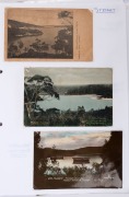 POSTCARDS - AUSTRALIAN STATES - NEW SOUTH WALES: Collection in two volumes with an approximate 60/40 split of earlier and later (post 1960) cards, some effort has been made to sort by town/region with large selection of Sydney cards including Birmingham S - 8