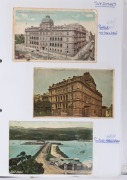 POSTCARDS - AUSTRALIAN STATES - NEW SOUTH WALES: Collection in two volumes with an approximate 60/40 split of earlier and later (post 1960) cards, some effort has been made to sort by town/region with large selection of Sydney cards including Birmingham S - 9