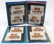 AUSTRALIA: Decimal Issues: 1970 (SG.459-64) Captain Cook issue selection with imperf Miniature Sheet MUH (31), plus 12 M/Ss postmarked at each of Cook's twelve Landing Points along the East Coast,&nbsp; 'ANPEX 1970' overprinted Miniature Sheet (18); also 5c sh