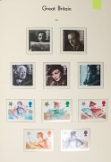GREAT BRITAIN: 1978-91 MUH commemorative and definitive collection in a high quality Lighthouse album, approximately 95% complete for the period, with some sets in blocks of 4 or pairs; also 1978-91 presentation packs in two volumes; total face value &pound;425 - 2