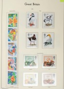 GREAT BRITAIN: 1978-91 MUH commemorative and definitive collection in a high quality Lighthouse album, approximately 95% complete for the period, with some sets in blocks of 4 or pairs; also 1978-91 presentation packs in two volumes; total face value &pound;425 - 3