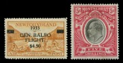 REST OF THE WORLD - General & Miscellaneous Lots: BRITISH COMMONWEALTH: KEVII/KGV era mint selection comprising Antigua 1921-29 Script CA 16 values to 4/-, Ascension 1922 8d. black and dull purple, Malta 1930 set to 10/-, Montserrat 1903 set to 5/-, Newfo