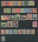REST OF THE WORLD - General & Miscellaneous Lots: BRITISH COMMONWEALTH: KEVII/KGV era mint selection comprising Antigua 1921-29 Script CA 16 values to 4/-, Ascension 1922 8d. black and dull purple, Malta 1930 set to 10/-, Montserrat 1903 set to 5/-, Newfo - 2
