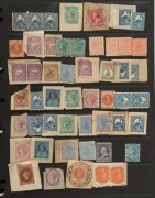 REST OF THE WORLD - General & Miscellaneous Lots: 1870s-1950s world array on Hagners with AUSTRALIA STATES unused or uncancelled issues, mostly on piece with some multiples; AUSTRALIA KGV Heads & commemoratives mostly on piece incl. 1/- Large Lyrebird on - 2