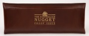 Coins - Australia: Gold: 1995 GOLD NUGGET SERIES: 1 oz ($100), 1/2oz ($50), 1/4 oz ($25), 1/10 oz ($15) and 1/20oz ($5) gold coins displayed in timber presentation case within leather sleeve (Ref. PN93 FS, #137); 1.90oz (59.10gr) of 999/1000 gold. (5 coin - 2