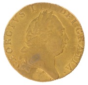 PROCLAMATION COIN - GREAT BRITAIN: 1790 George III Spade Guinea, evidence of previous mounting on rim, otherwise gVF; 8.32gr of 22ct gold.  - 2