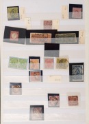 GERMAN STATES & GERMANY: with better States including BRUNSWICK 1853-56 1sgr used on piece, 1857 (SG.12) 4/4ggr (2) both unused; HANOVER 1859-61 3gr brown; OLDENBURG 1862-67 Rouletted&nbsp;1/3g (6) unused (minimum Cat. &pound;500),&nbsp;PRUSSIA 1850-56 4pf yellow-green, - 2