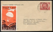 AUSTRALIA: Aerophilately & Flight Covers: QANTAS CHRISTMAS MAILS FROM SYDNEY TO MORNINGTON ISLAND: Dec.1942 (AAMC.950), Dec.1943 (AAMC.970) and Dec.1946 (AAMC.1089) special covers, each with special vignette; the first two signed by the pilots, the last s - 4