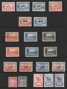 AUSTRALIA: Other Pre-Decimals: 1913-52 KGV/KGVI issues largely complete (no Roos or KGV Heads) CTO (few fine used), including 6d Engraved Kooka, 3d Kooka M/S, Kingsford Smith optd 'OS' 2d & 3d, 5/- Harbour Bridge, KGVI 3d blue Die I 'White Wattles' (posta - 2