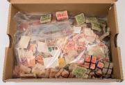 KGV Heads - Collections & Accumulations: BUNDLEWARE&nbsp;& MIXTURE: mostly&nbsp;&nbsp;KGV 1d Greens & 2d Reds in bundles of varying sizes (couple of small bundles of 1d Reds); also a large mix of stamps (200gr+), majority KGV Heads (including 1d Reds), plus other Austra