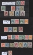 Transjordan: Collection on Hagners&nbsp;or&nbsp;stockcards&nbsp;mostly mint&nbsp;with 1923-25 Overprints on Saudi Arabia incl. 1924 (Sept-Nov) 2p to 5p plus 10p (2), 1925 (Aug) &frac12;p to 5p,&nbsp;1923 &frac12;p Postage Due (used); Overprints on Palestine 1925-26 to 9p, 1927-29 New Currency - 3