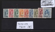 Transjordan: Collection on Hagners&nbsp;or&nbsp;stockcards&nbsp;mostly mint&nbsp;with 1923-25 Overprints on Saudi Arabia incl. 1924 (Sept-Nov) 2p to 5p plus 10p (2), 1925 (Aug) &frac12;p to 5p,&nbsp;1923 &frac12;p Postage Due (used); Overprints on Palestine 1925-26 to 9p, 1927-29 New Currency - 4