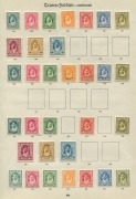 Transjordan: 1920-1936 mint&nbsp;collection on album pages with 1920 (Nov) Overprints on Palestine Perf.14 to 5p; 1923-25 Overprints on Saudi Arabia incl.&nbsp;1924 (Sept-Nov) to 10p (ex 2p),&nbsp;1925 (Aug) 1/8p to 5p set;&nbsp;Overprints on Palestine 1925-26 to 1m to 20p s - 4