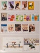 MACAU: 1980s-2000s MUH array in stockbook&nbsp;including 1966 Military Uniforms set (Cat. &pound;170), 1984-1994 New Year issues complete, 1986 Sun Yat-sen M/S (Cat.&pound;100),&nbsp;&nbsp;1987 Sedan Chair M/S (Cat. &pound;80),&nbsp;1988 Packard Sedan M/S (Cat &pound;100), 1989 World Stamp Expo M/S - 3