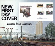 AUSTRALIA: Decimal Issues: AUSTRALIA POST: DESIGNER SIGNED&nbsp;POINT-OF-SALE POSTERS:&nbsp; New Issue posters (25.5x31cm) some with the relevant stamp pack or FDC attached, signed by the stamp issue designer either on the poster or on the attached product,&nbsp;compris