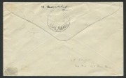 NEW GUINEA - Aerophilately & Flight Covers: 26 January 1933 (AAMC.P55) Bena Bena - Wau&nbsp;- Lae - Salamaua&nbsp;flown cover, endorsed "Per Aerial Mail ex Bena Bena 'Drome, Upper Purari River via Lae & Salamaua", signed by "H.E. Woodman, assistant Warden"; adhesiv - 2