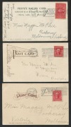 UNITED STATES OF AMERICA - Postal History: 1904 St. Louis World's Fair: nice group of pictorial postcards, used from the Fair to Australian destinations; also, one similarly used from the 1909 Hudson-Fulton Celebrations. (6 cards). Unusual to see these us - 2