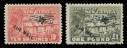 NEW GUINEA: 1931 (SG.137-49) &frac12;d - &pound;1 Huts, overprinted for AIR MAIL, complete set (13) MLH.