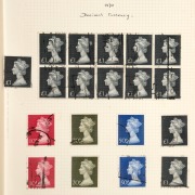 GREAT BRITAIN - MACHINS, HIGH VALUE DEFINITIVES & REGIONALS: mostly used with 1993 &pound;10 Britannia (4), Castles high values, duplicated small & large format Machins to &pound;5, pre-decimal Regionals mint to 1/6d, Guernsey 1941-44 Rouletted Arms set mint, Jersey - 2
