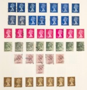 GREAT BRITAIN - MACHINS, HIGH VALUE DEFINITIVES & REGIONALS: mostly used with 1993 &pound;10 Britannia (4), Castles high values, duplicated small & large format Machins to &pound;5, pre-decimal Regionals mint to 1/6d, Guernsey 1941-44 Rouletted Arms set mint, Jersey - 3