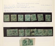 SOUTH AFRICA: 1880s-1950s collection with a few Provinces incl. COGH 1893 1d rose-red marginal block of 6 **/*, Natal 1874-99 5/- rose used; South Africa with 1910 KGV 2&frac12;d union (11), 1913-24 duplicated KGV Heads to 10/- incl. 1&frac12;d tete-beche pairs used (3 - 5